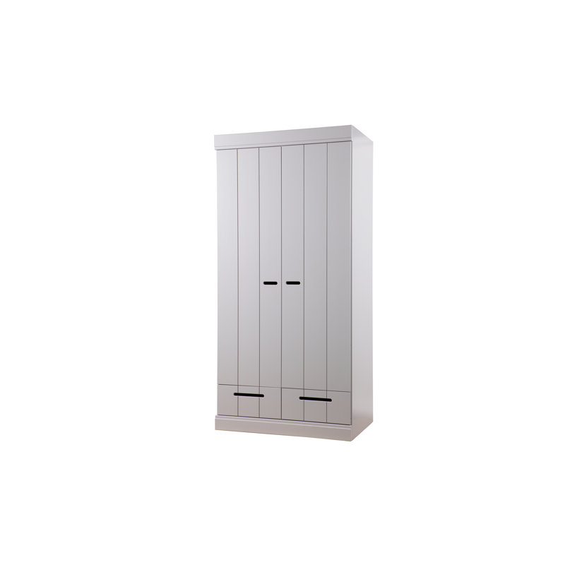 Connect 2 Door Wood Wardrobe