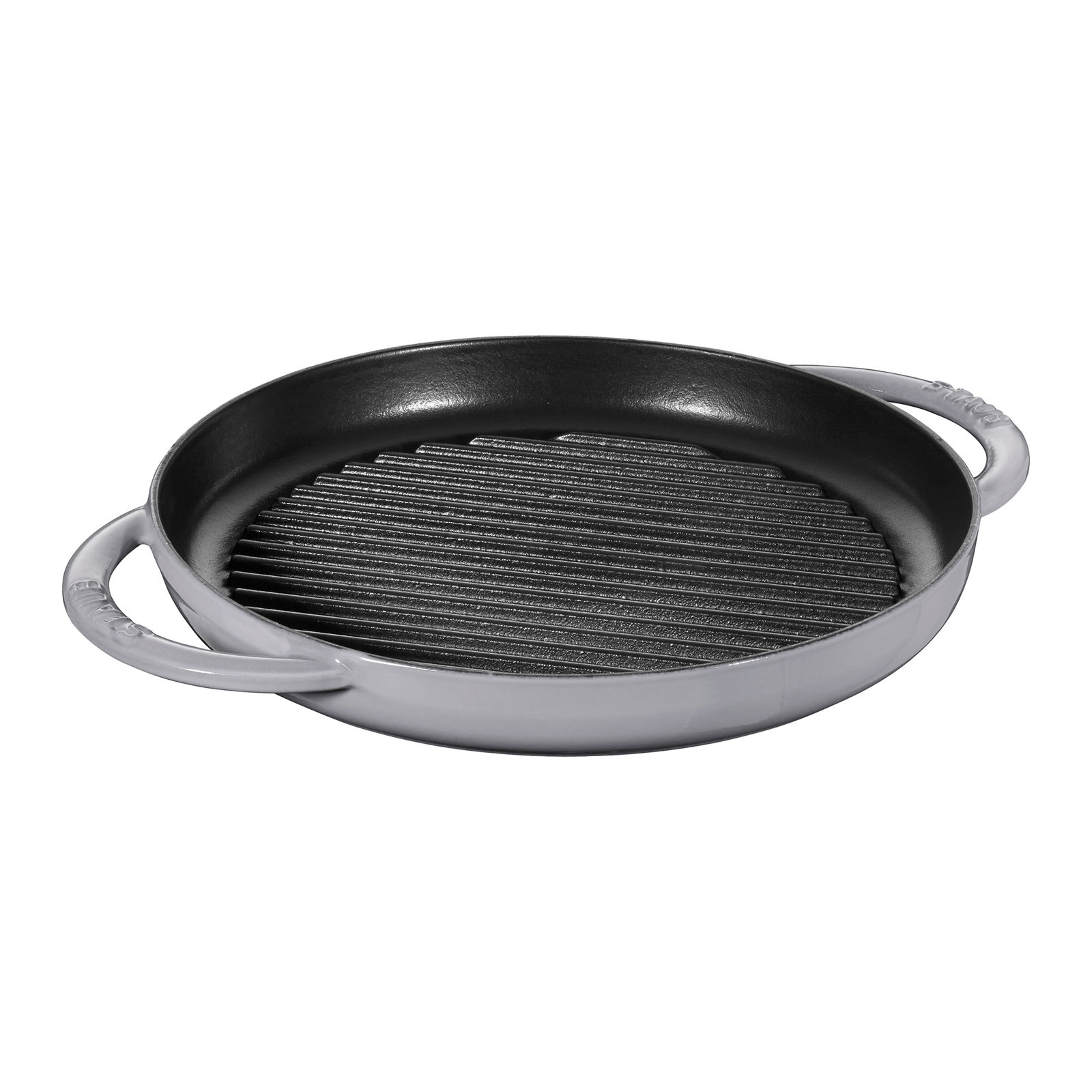 Cast Iron 10" Pure Grill Pan, Graphite Gray