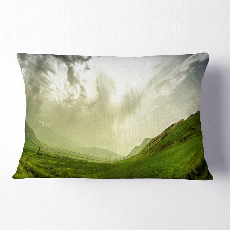 Coussin Meadow Under Clouds