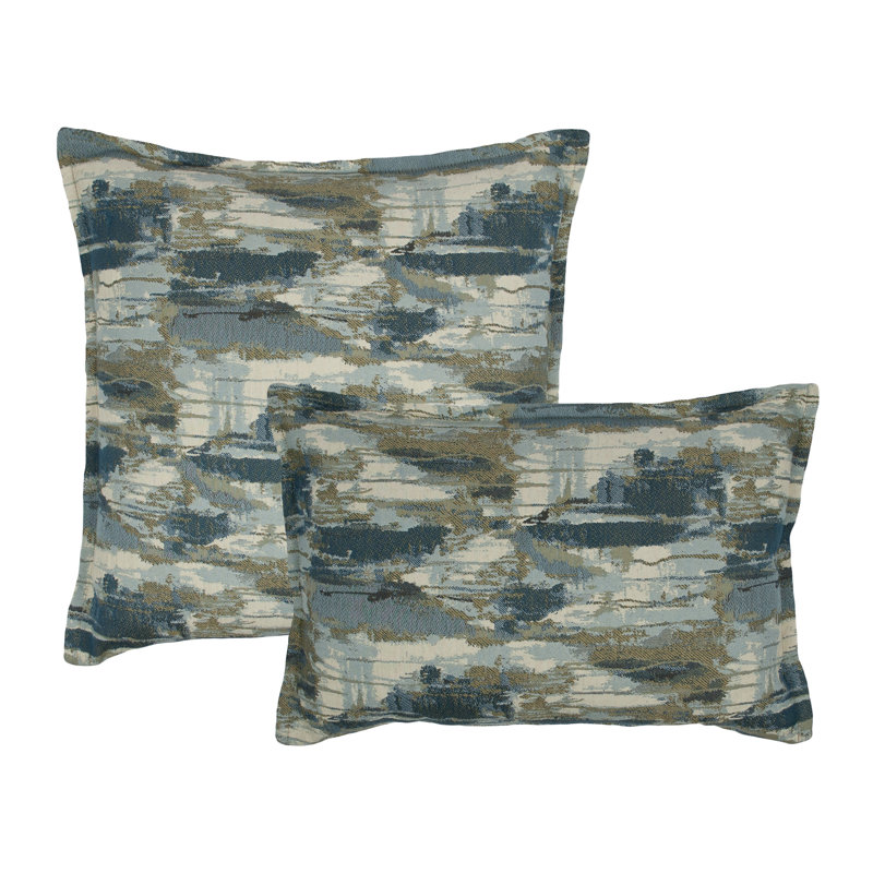 Abstract Throw Pillow