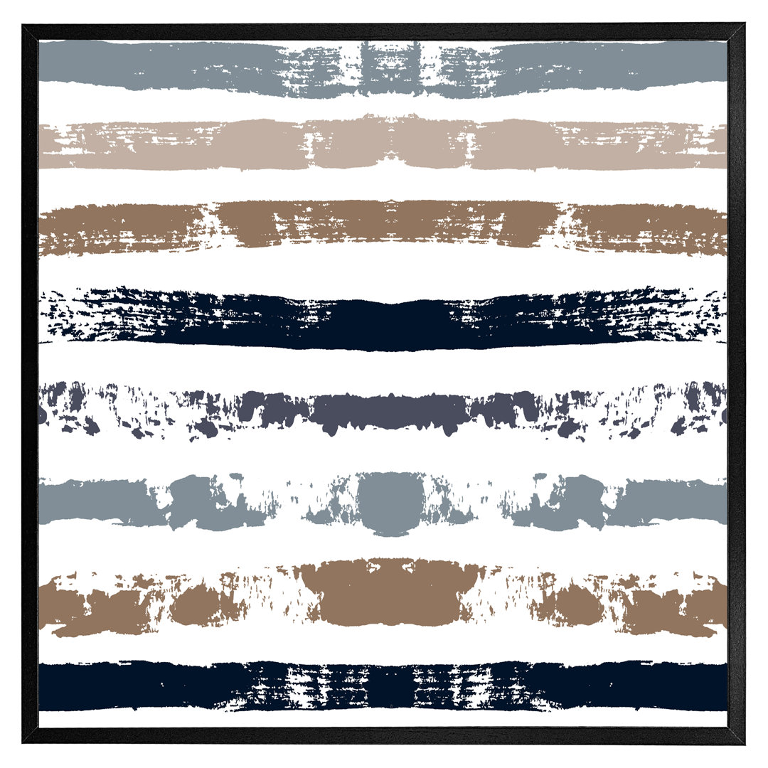 Atthia Brush Strokes - Single Picture Frame Art Prints