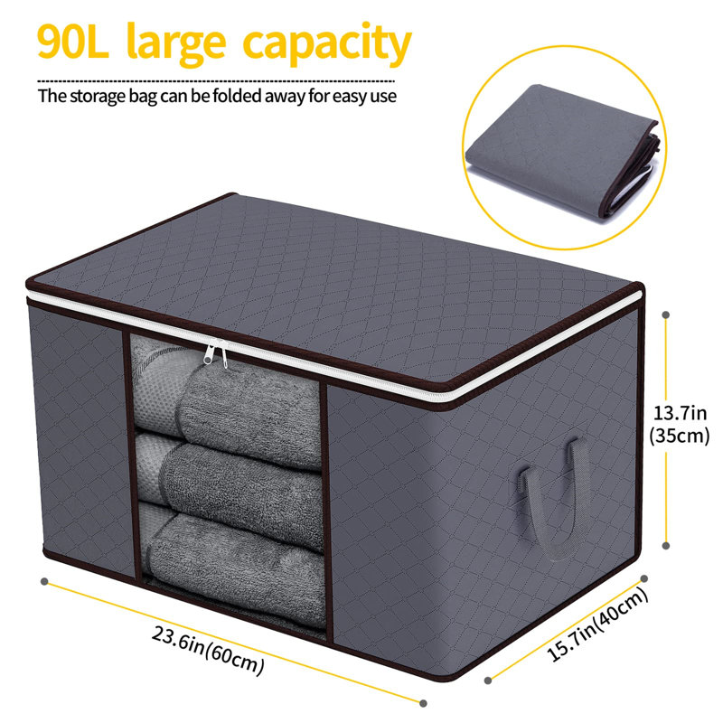 Brayden Studio Fabric Storage Bag