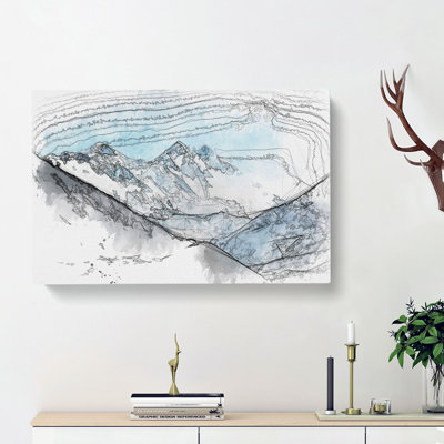 Mount Everest In Tibet & Nepal - Wrapped Canvas