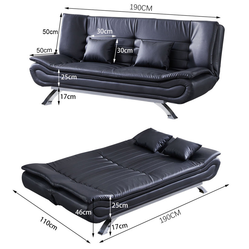 Sabiel 2 Seater Cotton Sofa Bed