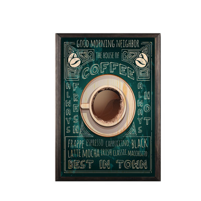 Perry Single Picture Frame Painting on Canvas