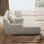 Méridienne surdimensionnée double 77,8 po, canapé-lit moelleux en nuage, fauteuil-lit tapissier-562854644