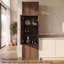 Armoire de rangement haute OMCMUU 180 cm (H) × 40 cm (L) × 40 cm (P), meuble de cuisine étroit autoportant avec plusieurs portes de rangement, organisateur vertical gain de place avec système anti-basculement pour cuisine, salle de bain, salon, entrée, 2 couleurs disponibles-1649842872