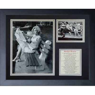 Marilyn Monroe NY Times Framed Memorabili