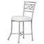 Tabouret de coiffeuse en métal Bryneville