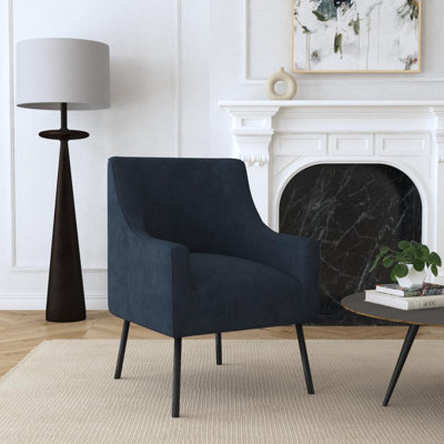 Chaise avec accoudoirs moderne