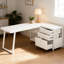 L-Shaped Drafting Table