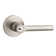 Tubed Door Lever with Round Rose