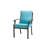 Patio Dining Set Metal Stackable Ergonomics Dining Armchairs & Rectangular Table-1389977342-1389977219