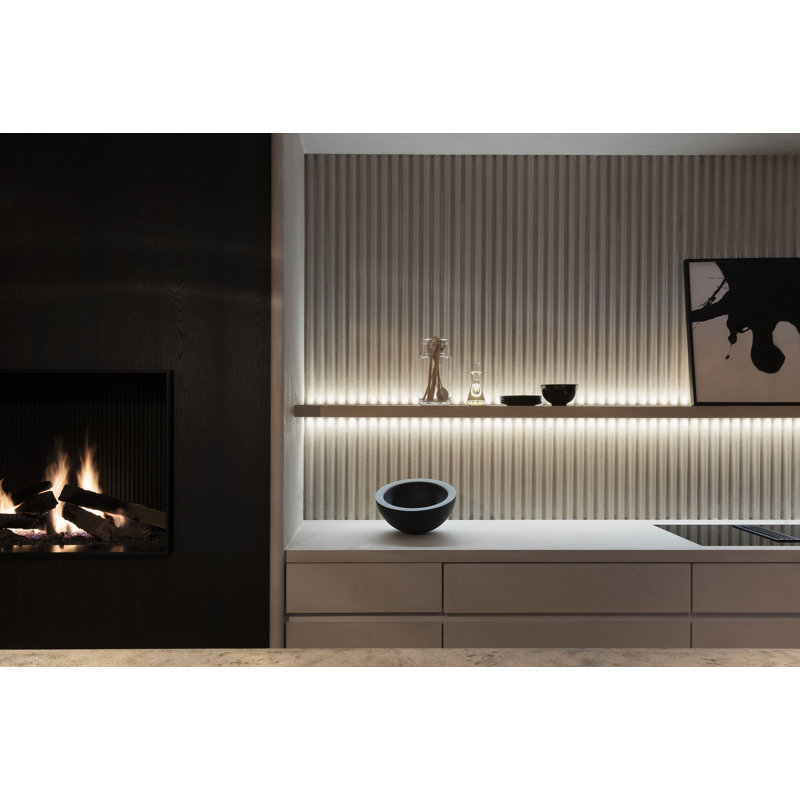 1-3/8 in D x 2-1/8 in W x 78-3/4 in L Primed White Plain Polystyrene Panel Moulding