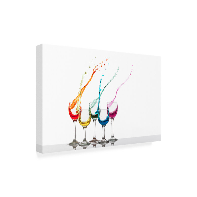 Art sur toile en verre bolognaise Madison, H 12 po x l 19 po