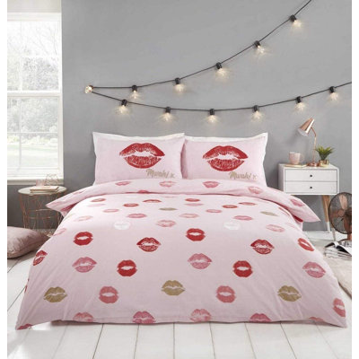 Lanaia Polyester No Pattern Duvet Cover Set with Pillowcases