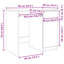 Desk Sonoma 86X49x76 Cm Engineered Wood-332470149