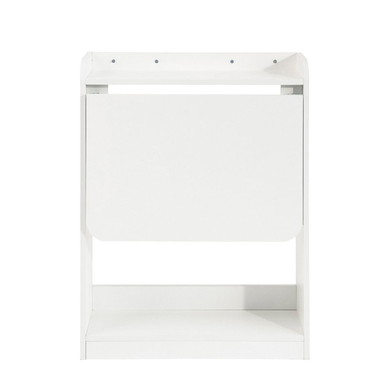 Kendyle 64Cm W Rectangular Folding Desk, White
