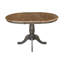 Ingbert Extendable Solid Wood Pedestal Dining Table-49574499