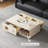 French-style rectangular storage coffee table
