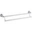Devonshire Double 24" Wall Mounted Towel Bar-1404501488