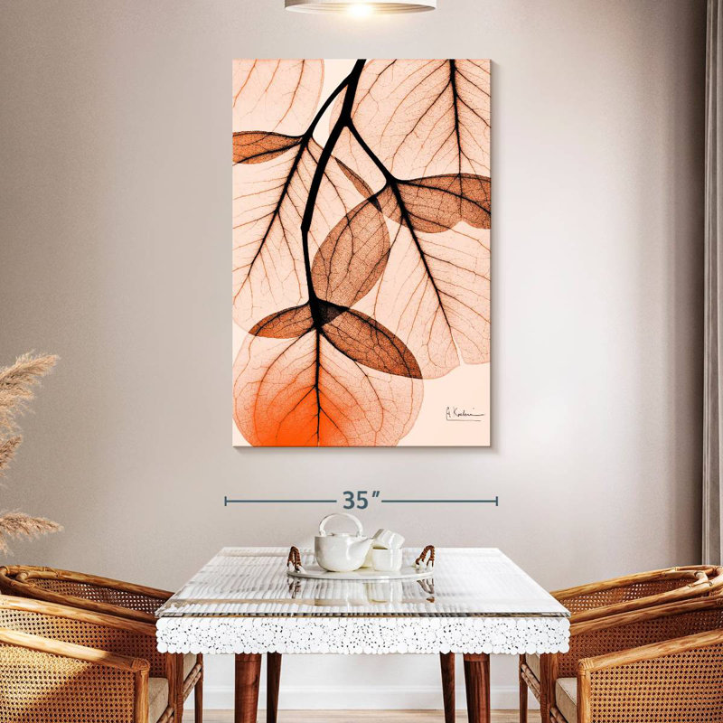 Harnek Orange Eucalyptus I, 51" H x 34" W