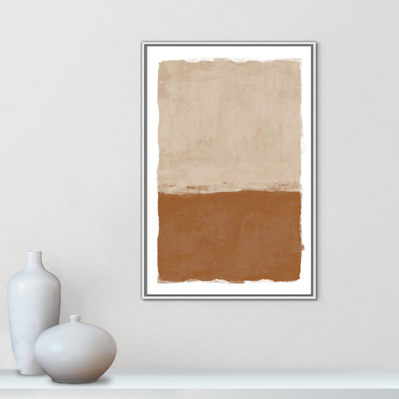 «Carmel Crush II» par Natalie Carpentieri, L 25,5 po x H 37,5 po, Flotteur blanc