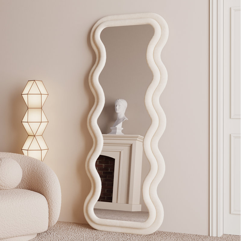 Miroir mural Amon, Blanc