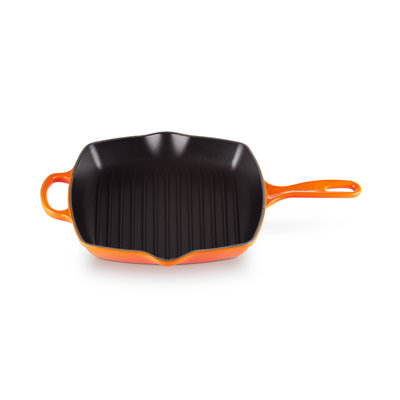 Le Creuset Enameled Cast Iron Signature 10.25" Square Skillet Grill