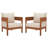 Kaiiden Patio Chair Set Of 2-497209140