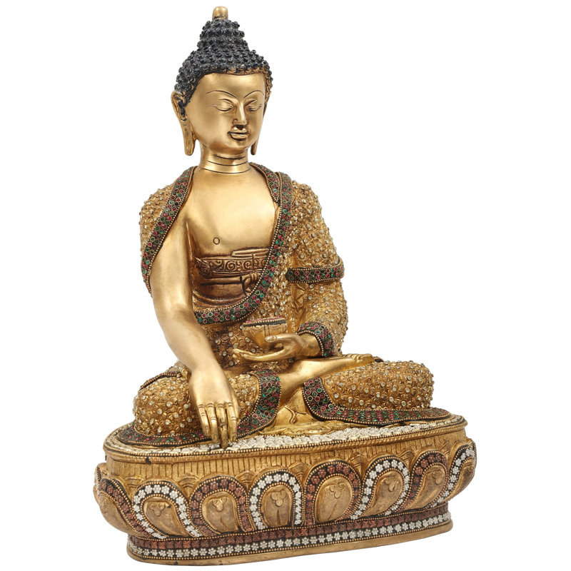 Bouddha dans le Bhumisparsha Mudra