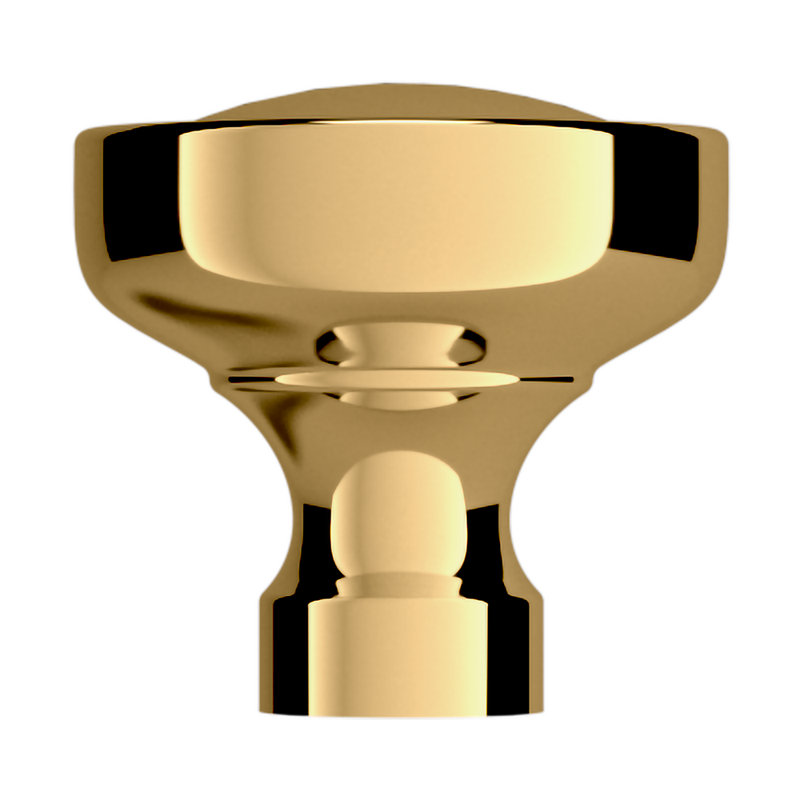 4402 Tulip Knob, 1.25", Polished Brass