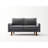 Morrone 57.8'' Velvet Loveseat-2068260223