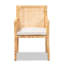 Fauteuil en rotin l 22,6 po Blodwen