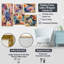 Ison - ensemble de 5 décorations murales florales-103333815
