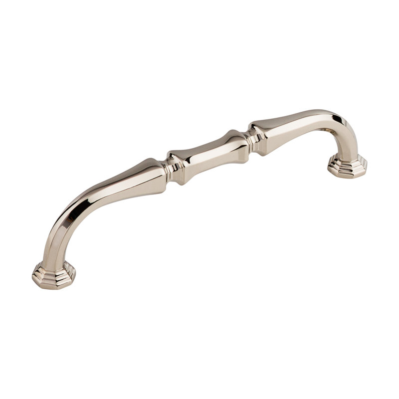 Chalet 5" Center to Center Bar pull, 5" Center to Center, Polished Nickel