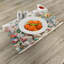 Ensemble de 4 napperons Ambesonne Spring Happy Flowers