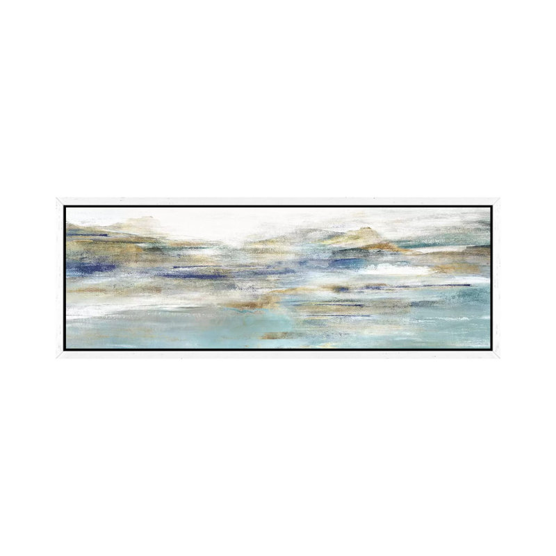 Upon A Clear III by Isabelle Z - Panoramic Print on Canvas, 121.92 cm H x 40.64 cm W, White Framed