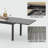 Malakah Rectangular Metal Outdoor Dining Table , 59.45'' in. W 37.4'' in. D