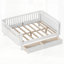 Lit plateforme en bois pour enfants, lit double à profil bas avec rails de sécurité et fabrication durable-1056338668-1056338669