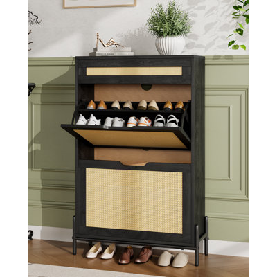 12 Pair Shoe Storage Cabinet