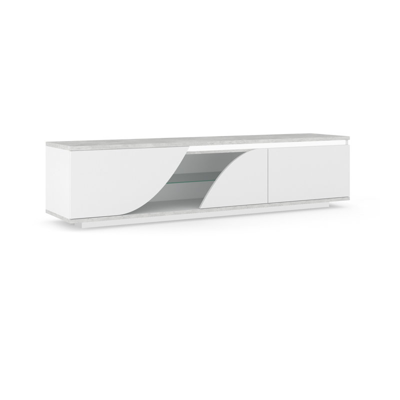 Bandzul Unfinished TV Stand for TVs up to 88"