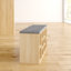 Adara Linen Blend Upholstered Storage Bench-50239568