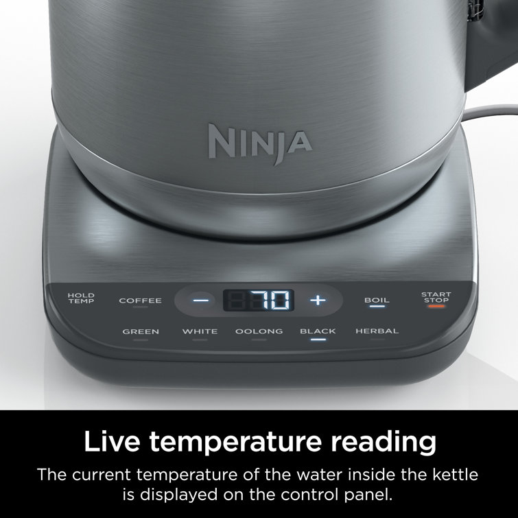 Ninja, Kitchen, Ninja Precision Temperature Kettle 7 Liter Kt 20 1500  Watts Pba Free