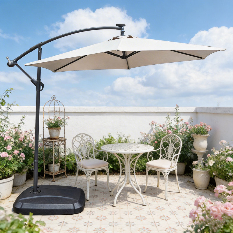 294cm Cantilever Parasol, Beige