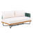 Jackston Outdoor Acacia Wood Rope Woven Sofa With Cushions-1486017085-1484022141
