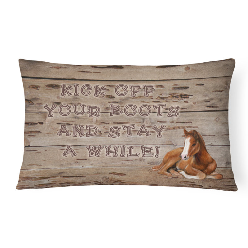 Coussin décoratif intérieur/extérieur de votre bottes