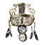 Neo 4 Light Handcrafted Hanging Pot Rack