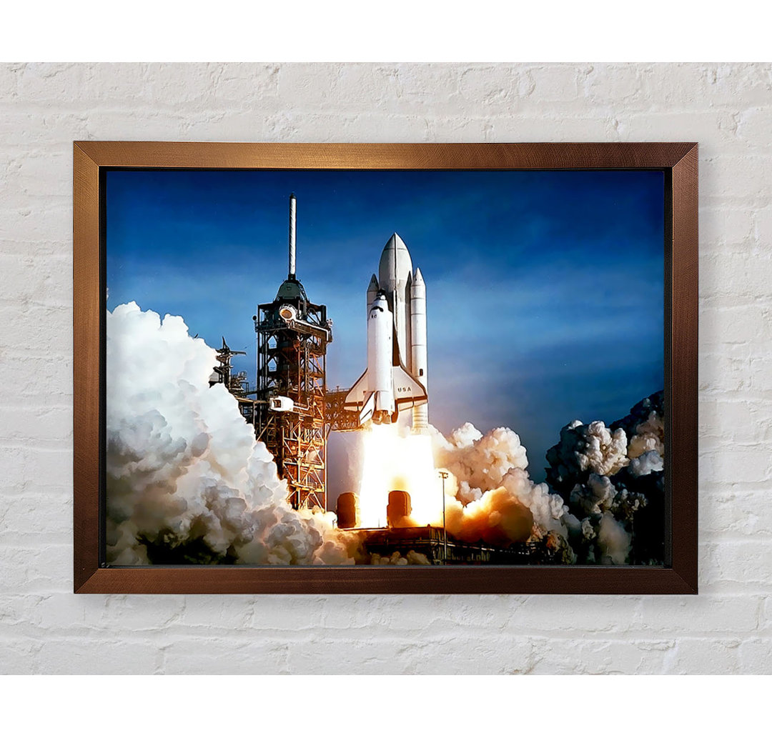 Space Shuttle Take Off - Drucken