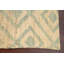 Tapis beige en jute noué à la main de conception unique 4 pi x 5 pi 9 po New Age